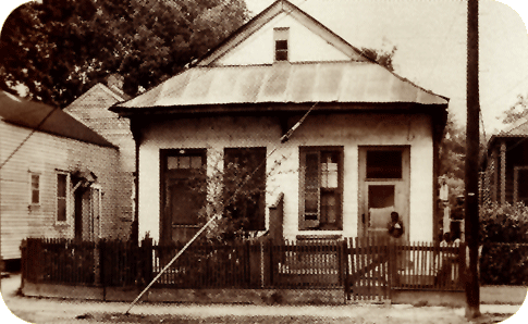 Shotgun House in New Orleans